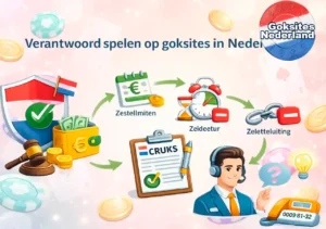 Verantwoord spelen bij online casino's met inzetlimieten en registratie